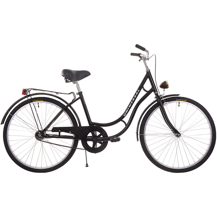 Mestský retro bicykel 26 Universal čierny